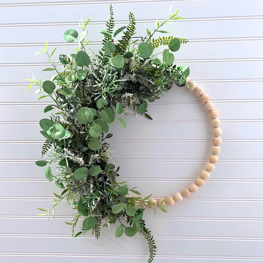 Eucalyptus & Mixed Greenery Wreath